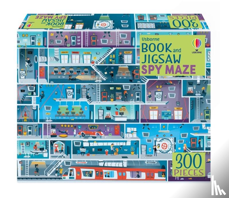 Nolan, Kate, Smith, Sam - Usborne Book and Jigsaw Spy Maze