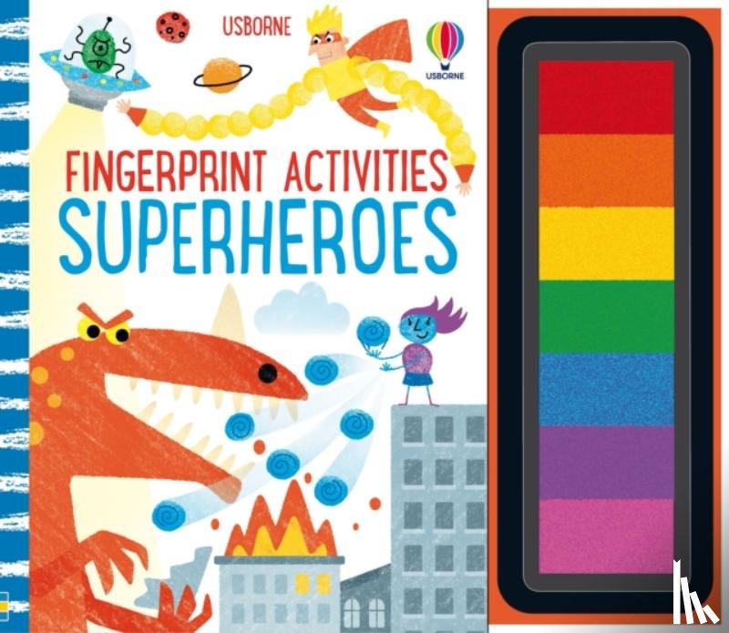 Watt, Fiona - Fingerprint Activities Superheroes