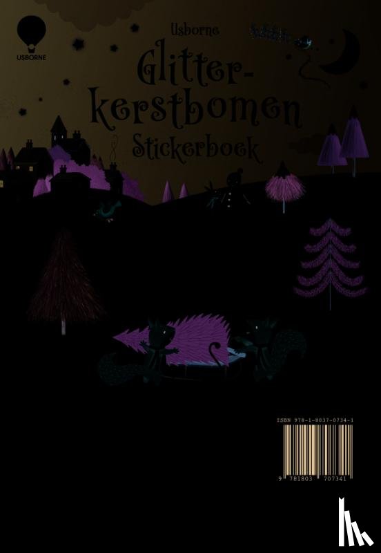  - Glitterkerstbomen Stickerboek