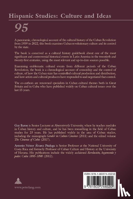 Baron, Guy, Alvarez Pitaluga, Antonio Nestor - A Cultural History of the Cuban Revolution
