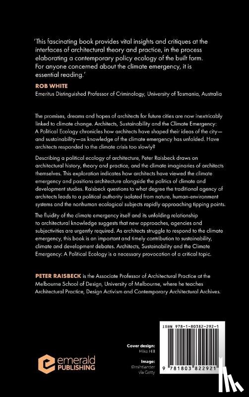 Raisbeck, Peter (University of Melbourne - Architects, Sustainability and the Climate Emergency