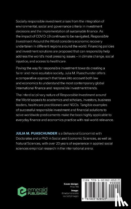 Puaschunder, Julia M. (Columbia University - Responsible Investment Around the World