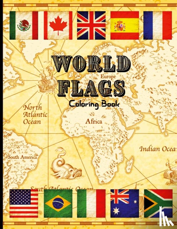 Peter L. Rus - World Flags Coloring Book