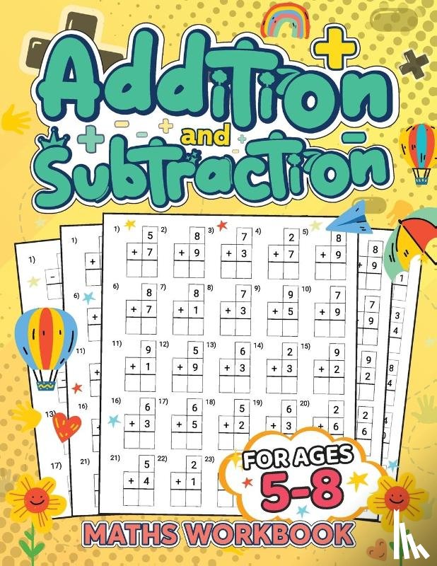 Lara Pope - Addition and Subtraction Math Book for Kids Ages 5-8