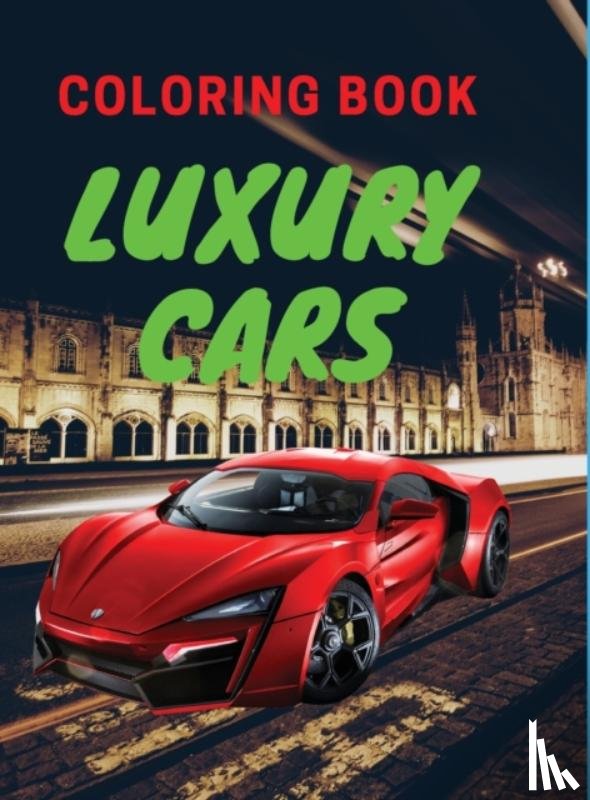 Milton Herrera - Luxury Cars Coloring Book