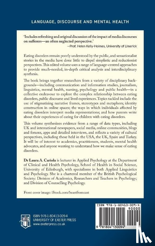  - Eating Disorders in Public Discourse