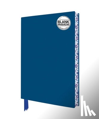 Flame Tree Studio - Mid Blue Blank Artisan Notebook (Flame Tree Journals)