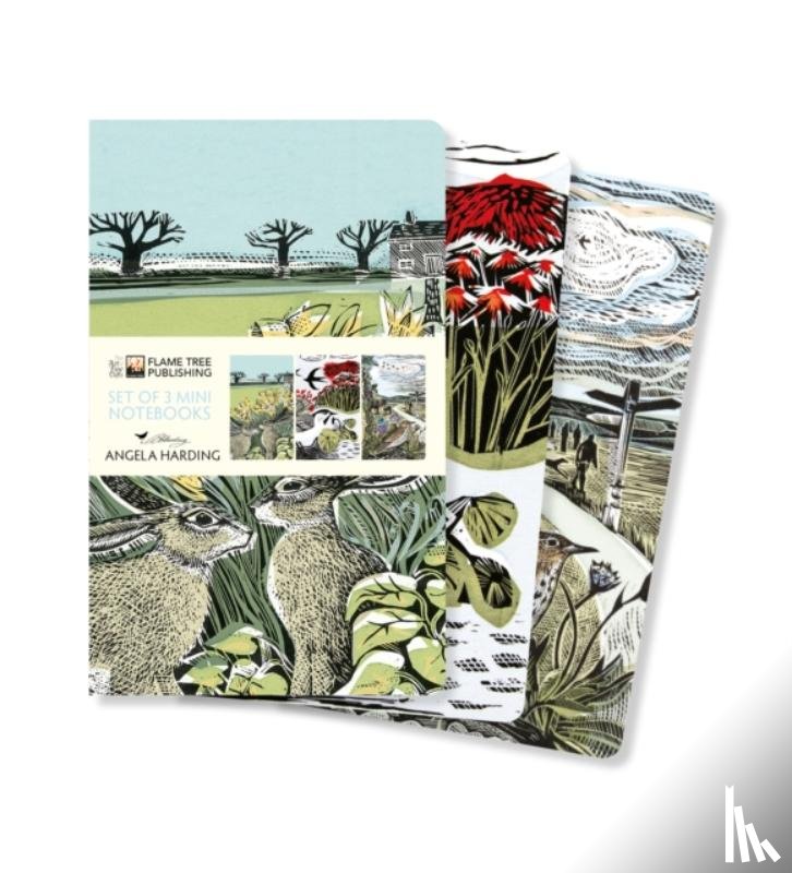 Flame Tree Studio - Angela Harding: Landscapes Set of 3 Mini Notebooks