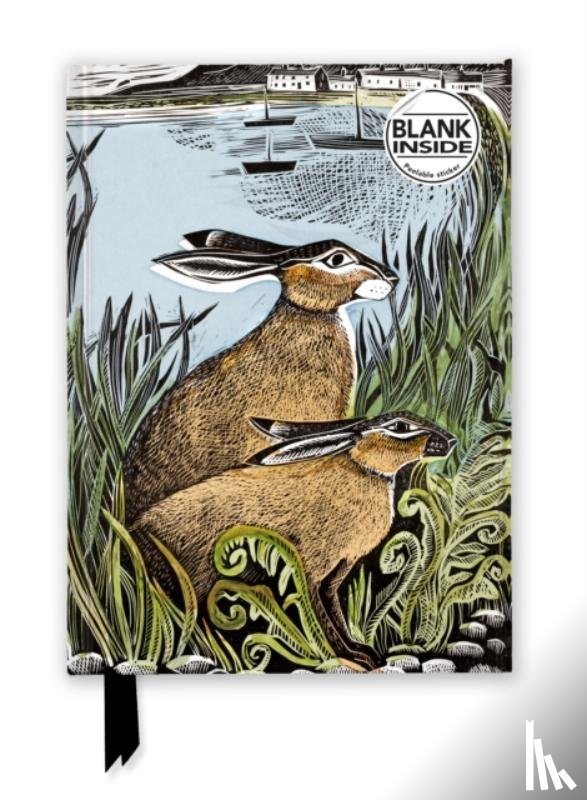 Flame Tree Studio - Angela Harding: Rathlin Hares (Foiled Blank Journal)