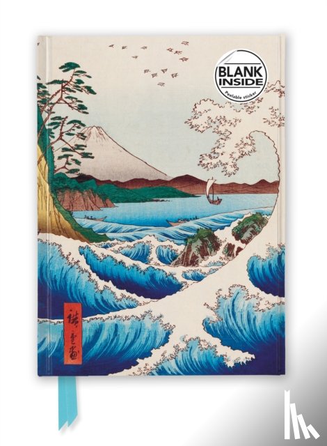 Flame Tree Studio - Utagawa Hiroshige: Sea at Satta (Foiled Blank Journal)