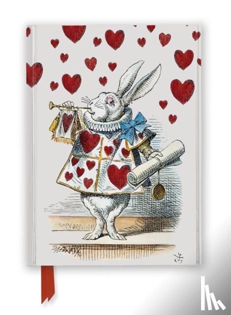 Flame Tree Studio - Alice in Wonderland: White Rabbit (Foiled Journal)