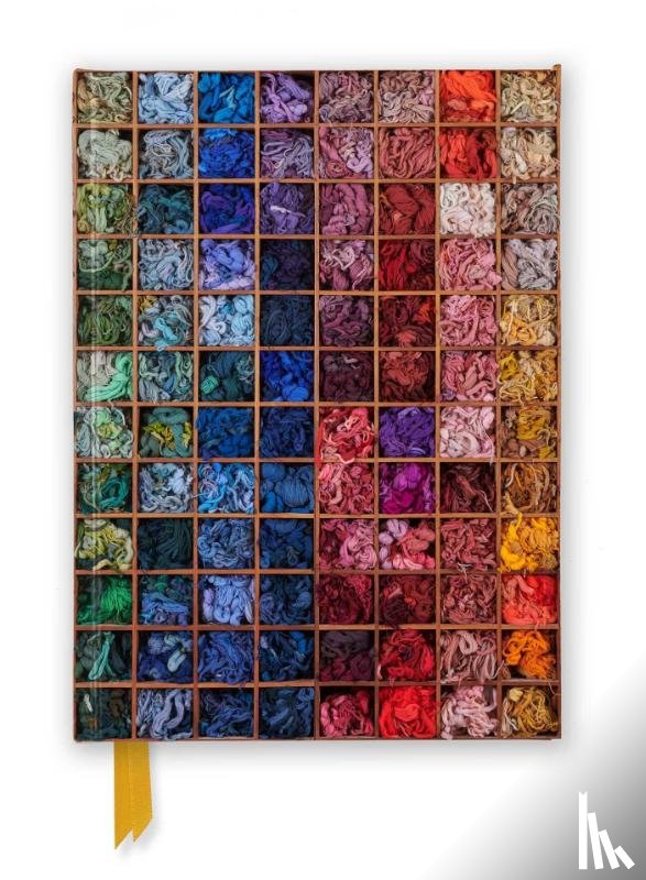 Flame Tree Studio - Royal School of Needlework: Wall of Wool (Foiled Journal)