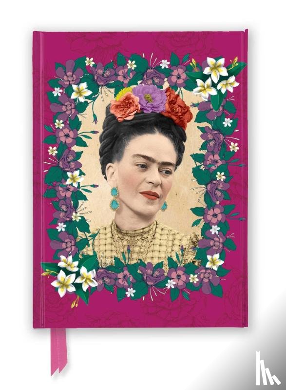 Flame Tree Studio - Frida Kahlo: Dark Pink (Foiled Journal)
