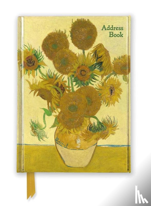 Flame Tree Studio - National Gallery: Sunflowers (Address Book)