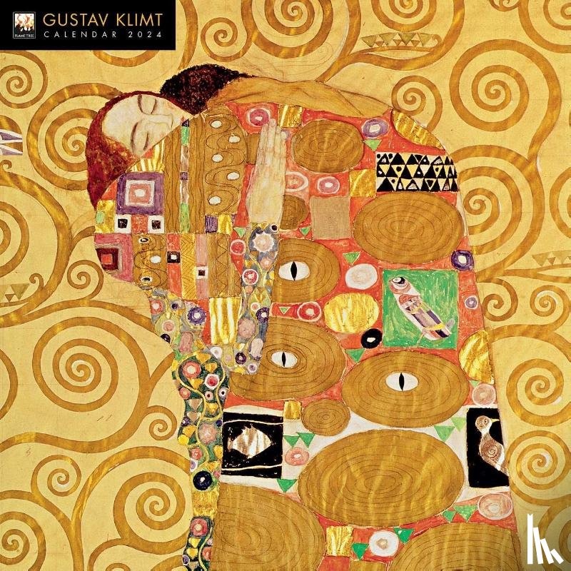 Flame, Tree - Gustav Klimt Wall Calendar 2024 (Art Calendar)