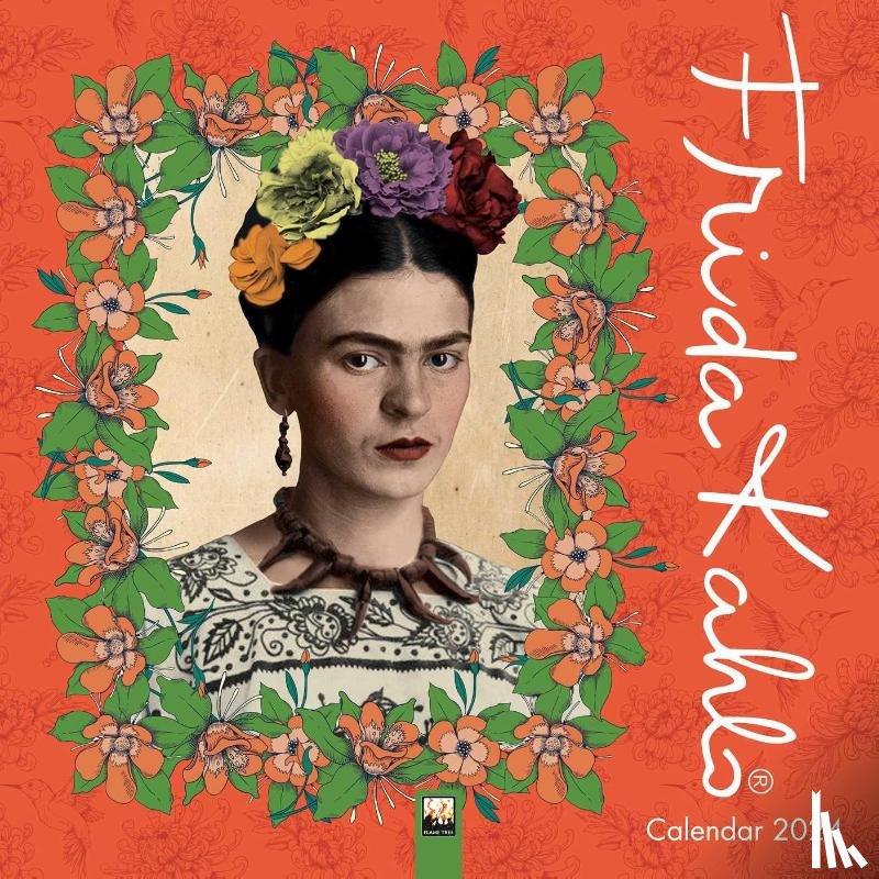 Flame, Tree - Frida Kahlo Wall Calendar 2024 (Art Calendar)