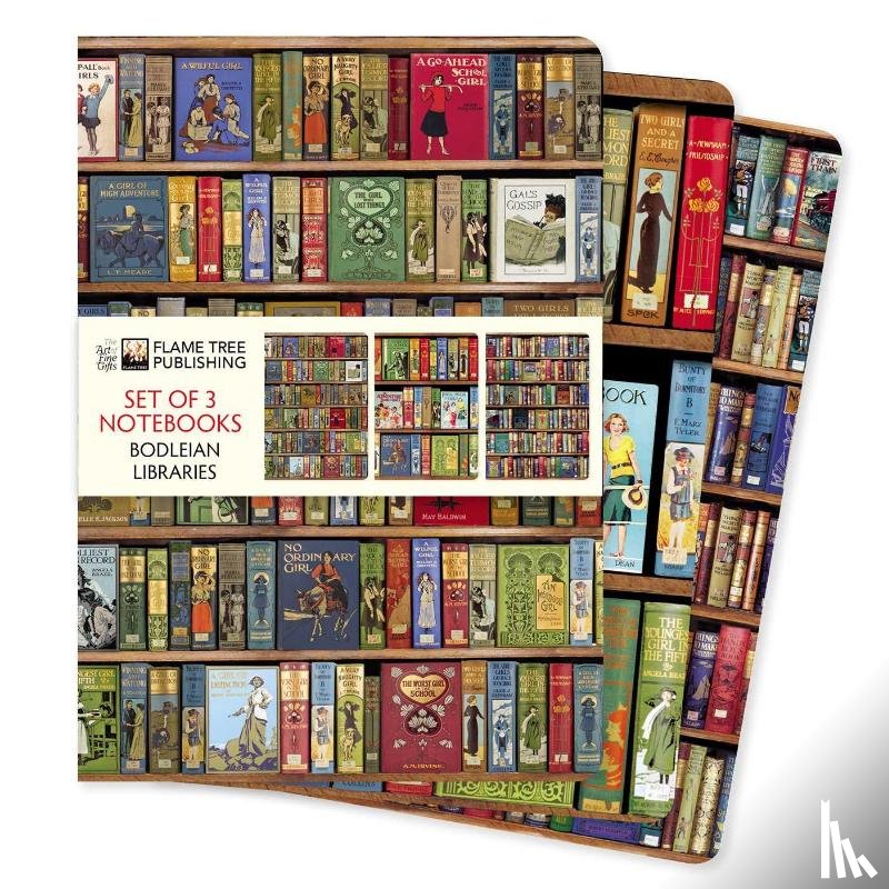 Flame Tree Studio - Bodleian Libraries Set of 3 Standard Notebooks