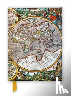 Flame Tree Studio - Pieter van den Keere: Antique Map (Foiled Journal)