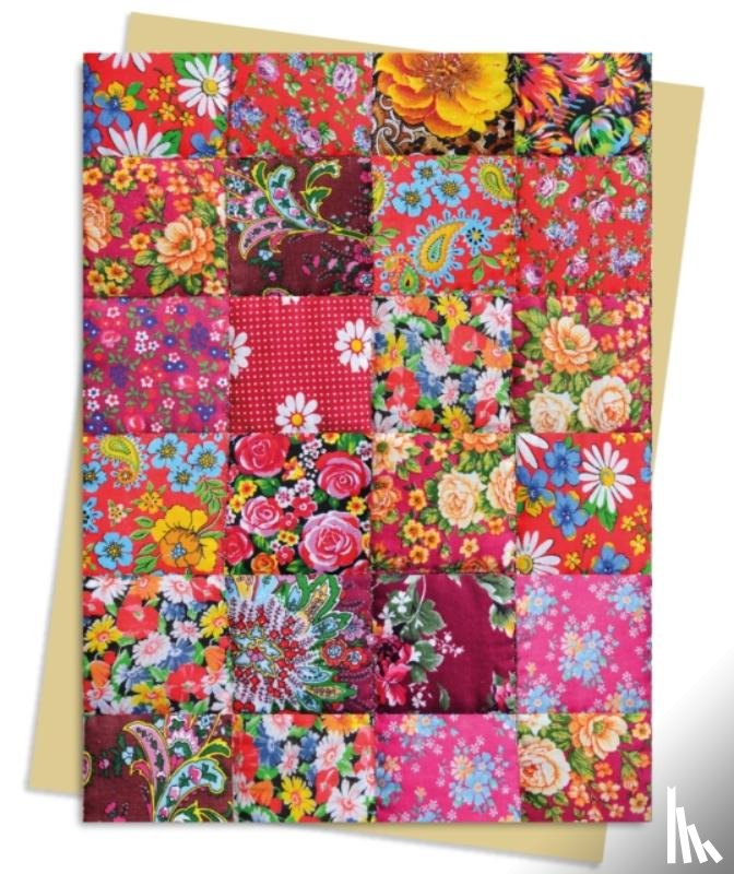  - Floral Patchwork Quilt Greeting Card Pack
