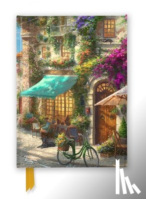 Flame Tree Studio - Thomas Kinkade Studios: Italian Cafe (Foiled Journal)
