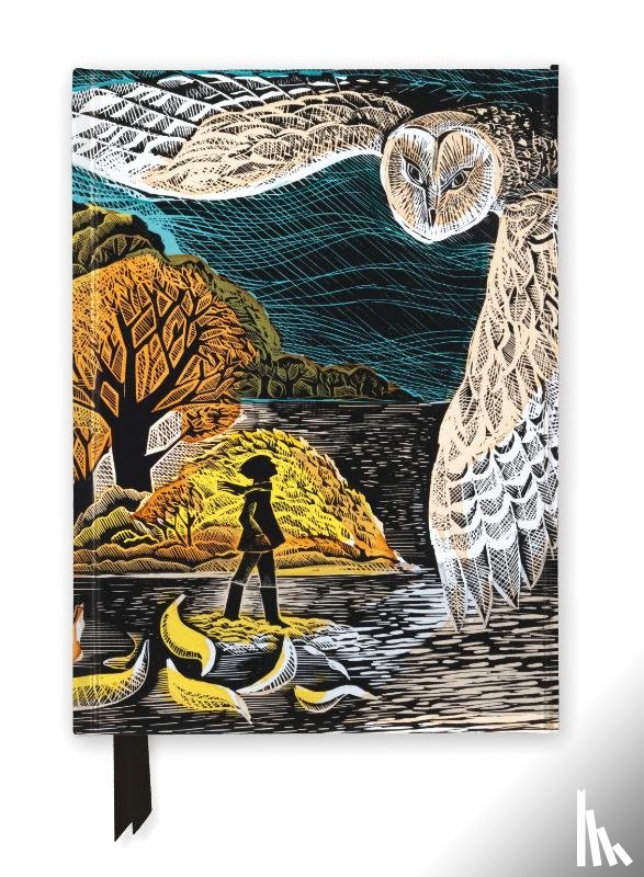 Flame Tree Studio - Angela Harding: October Owl (Foiled Journal)