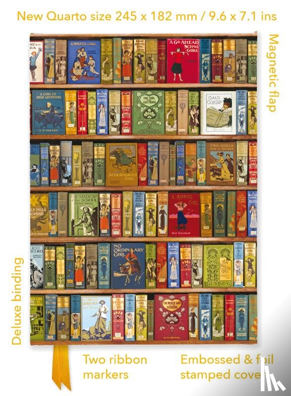 Flame Tree Studio - Bodleian Libraries: High Jinks Bookshelves (Foiled Quarto Journal)