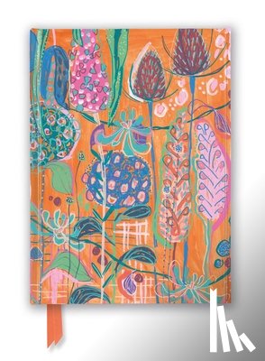 Flame Tree Studio - Lucy Innes Williams: Orange Hydrangeas (Foiled Journal)