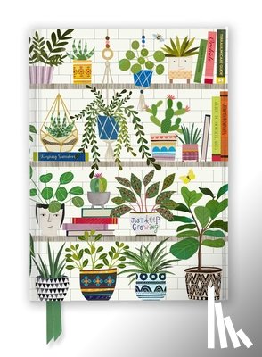 Flame Tree Studio - Georgia Breeze: Books & Plants (Foiled Journal)