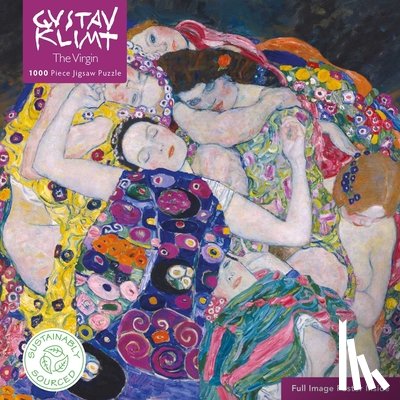 Flame Tree Studio - Adult Sustainable Jigsaw Puzzle Gustav Klimt: The Virgin