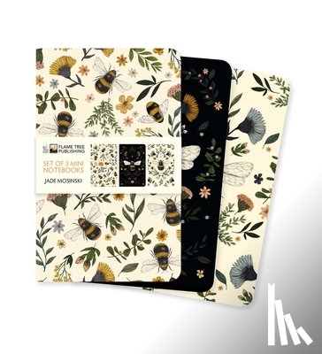 Flame Tree Studio - Jade Mosinski Set of 3 Mini Notebooks