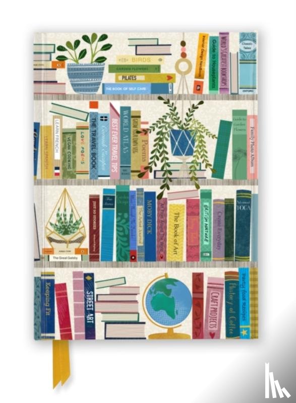 Flame Tree Studio - Georgia Breeze: Bookshelves (Foiled Journal)