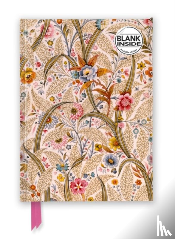 Flame Tree Studio - William Kilburn: Marble End Paper (Foiled Blank Journal)