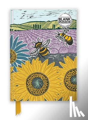 Flame Tree Studio - Kate Heiss: Sunflower Fields (Foiled Blank Journal)