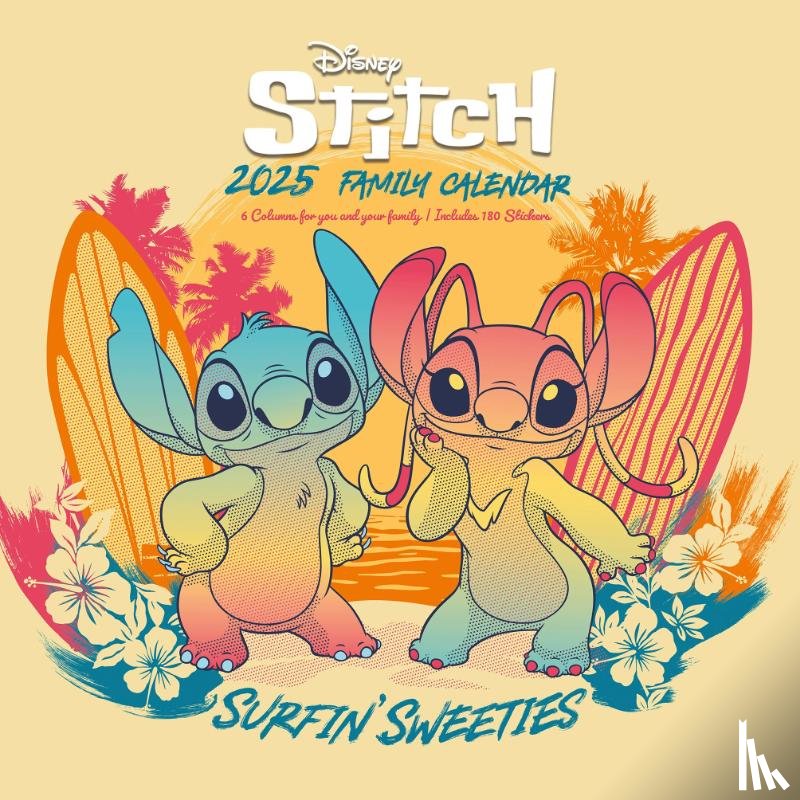  - Lilo & Stitch 2025 Family Planner Calendar