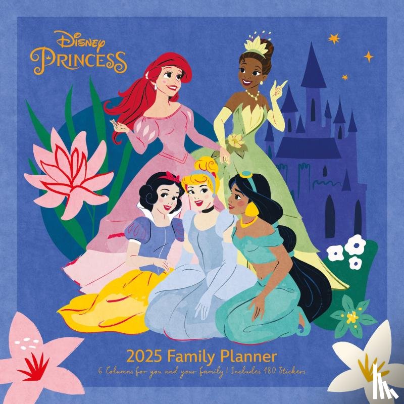  - Disney Princess (Princess Stories) 2025 Family Planner Calendar