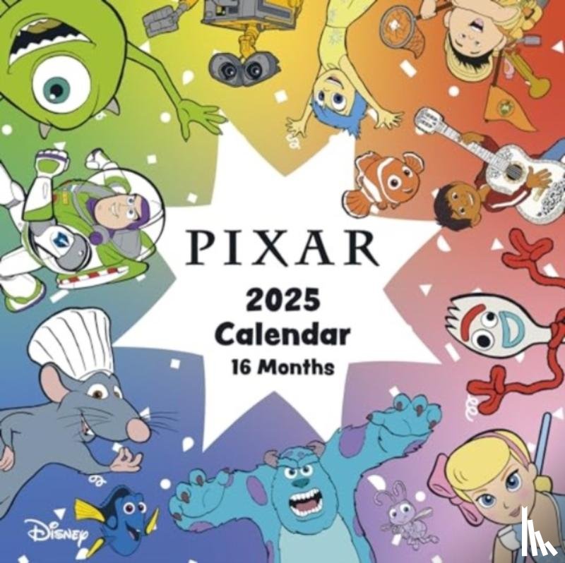  - Disney Pixar (Collection) 2025 Square Calendar
