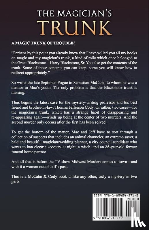 Andriacco, Dan - The Magician's Trunk (McCabe and Cody Book 13)