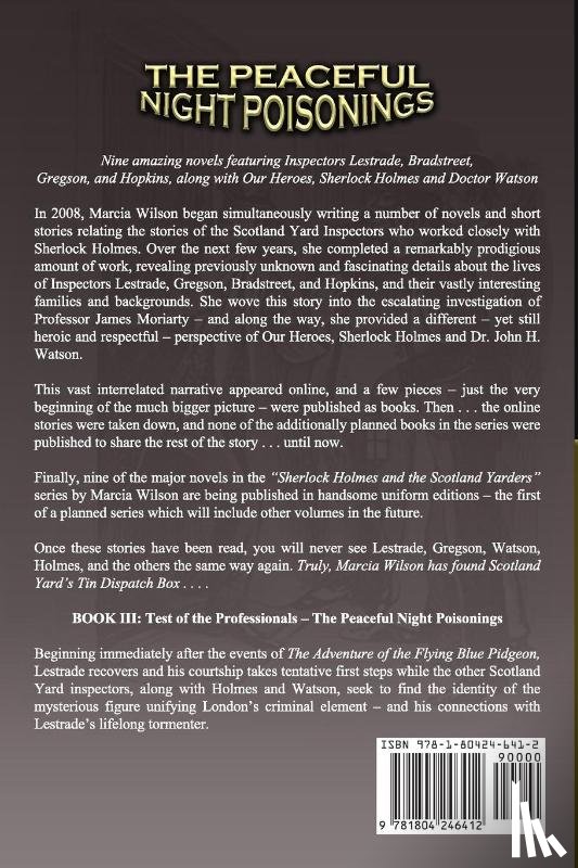 Wilson, Marcia - Test of the Professionals