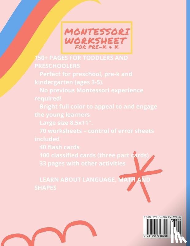 Morse, Julia - Montessori Worksheet for Pre-K & K
