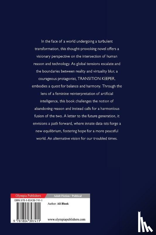 Blank, Ali - Transition Keeper: Monologies of the New Babylon