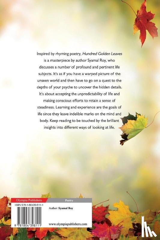 Roy, Syamal - Hundred Golden Leaves - Collection of Poems