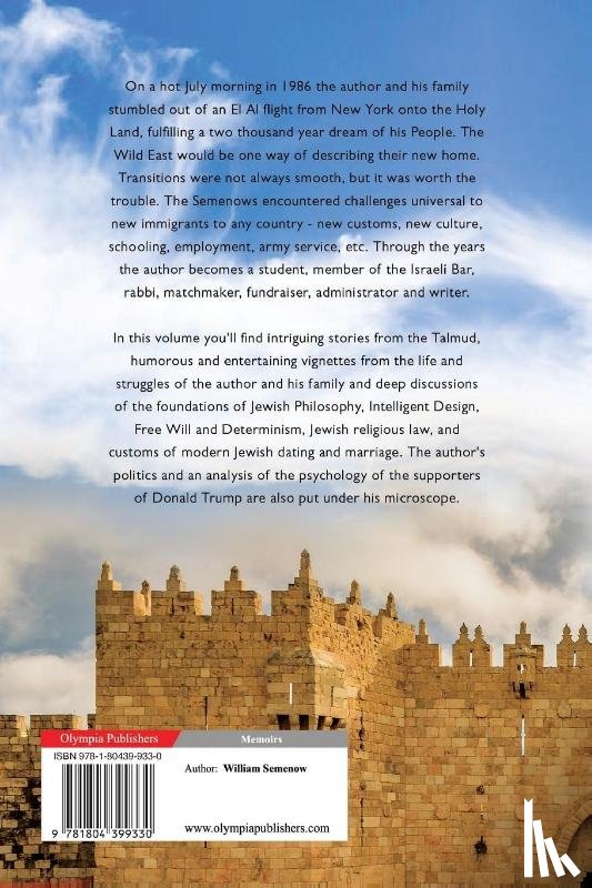 Semenow, William - The Beach Boy Volume II, Aliyah