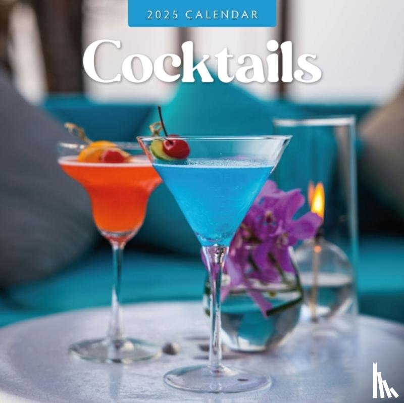 Red Robin - Cocktails 2025 Square Wall Calendar