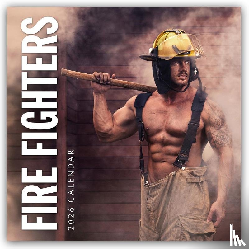 Red Robin - Fire Fighters 2026 Square Wall Calendar
