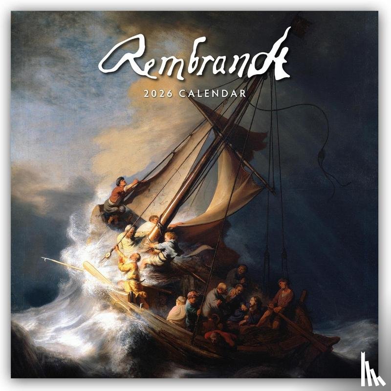 Red Robin - Rembrandt 2026 Square Wall Calendar