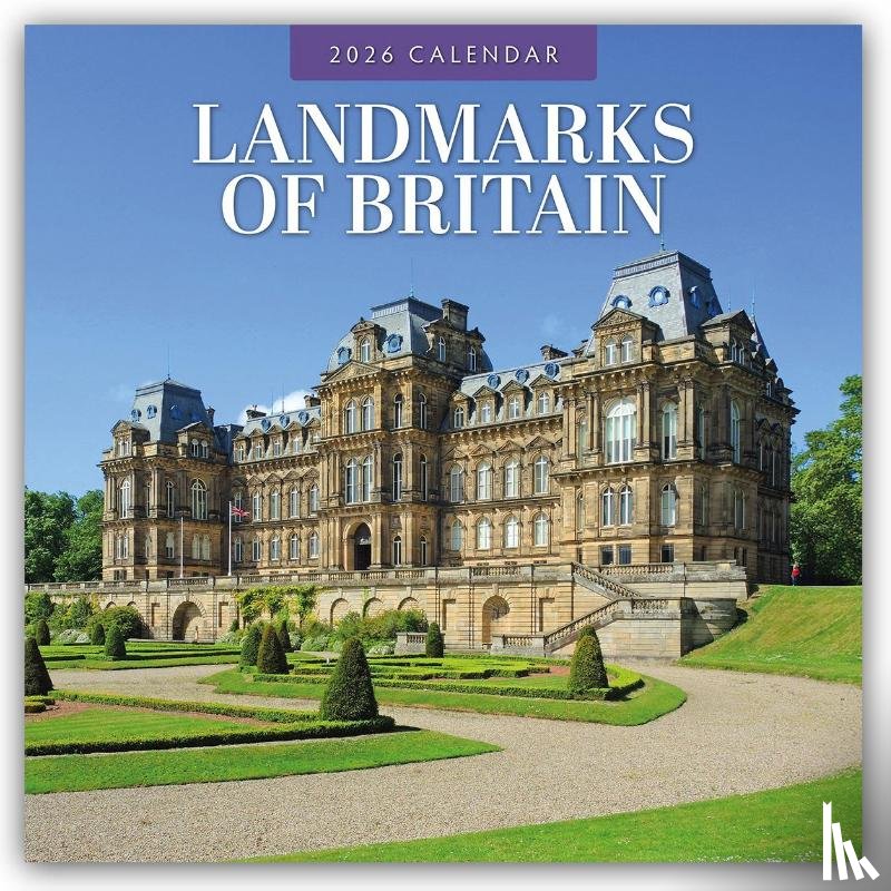 Red Robin - Landmarks of Britain 2026 Square Wall Calendar