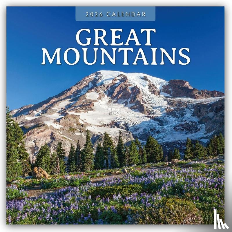 Red Robin - Great Mountains 2026 Square Wall Calendar