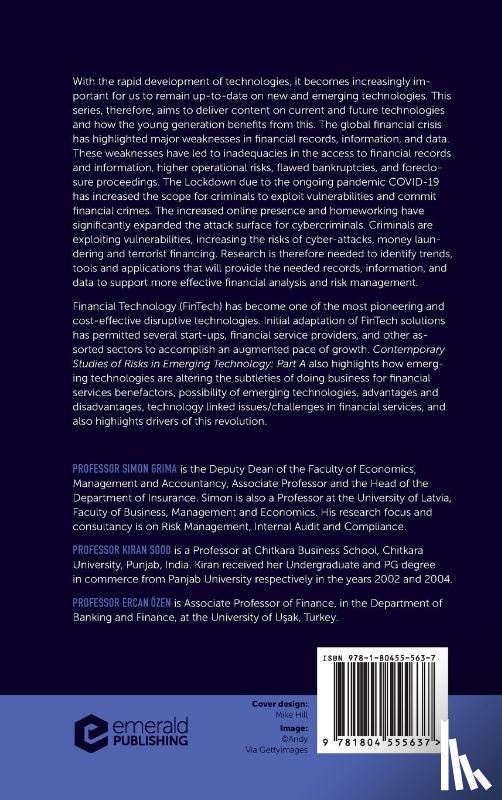  - Contemporary Studies of Risks in Emerging Technology
