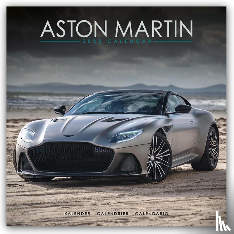 Avonside Publishing - Aston Martin Square Wall Calendar 2025