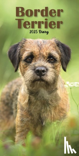 Calendars, Carousel - Border Terriers Slim Diary 2025